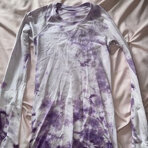Lululemon tye dye swiftly tech long sleeve